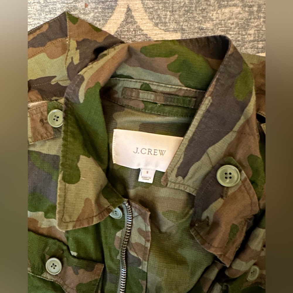 J. Crew camo jacket - Picture 3 of 3